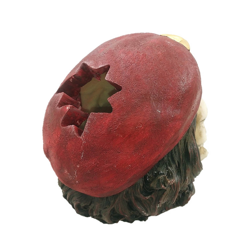 Resin Skull Aquarium Decorations for Fish Tank Aquarium Ornament Simulation Skeleton Cave Hideout for Shrimp Fish