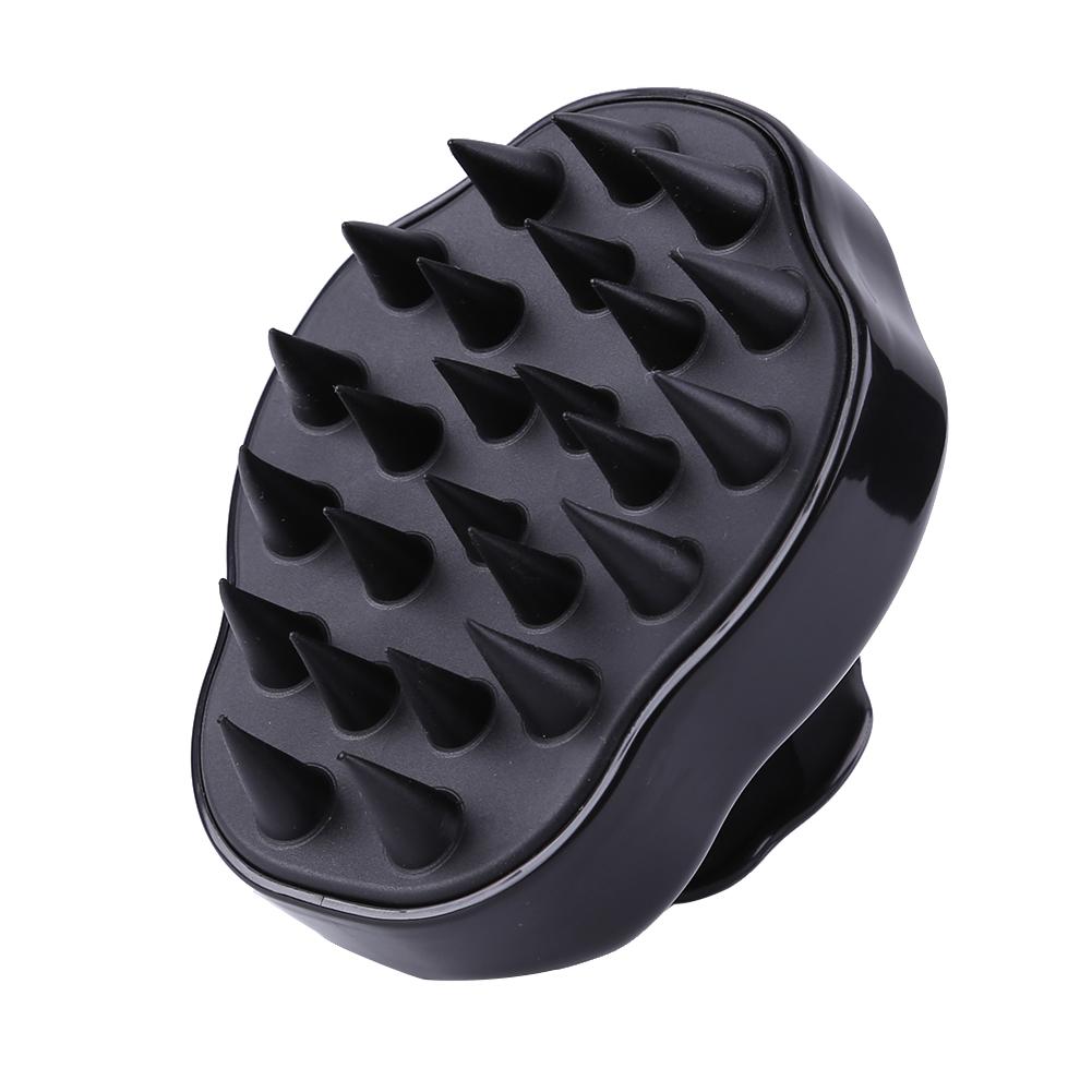 Brosse de Massage du cuir chevelu en Silicone, 1 pièce, pour shampoing, douche, pour le corps, peigne à cheveux, outils de coiffure: 01
