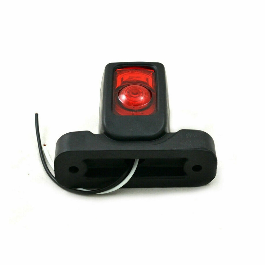 2 stk 4 led rød hvid gul sidemarkeringslys lampe til bil lastbil trailer lastbil campingvogn varemærke sidelys 12v 24v