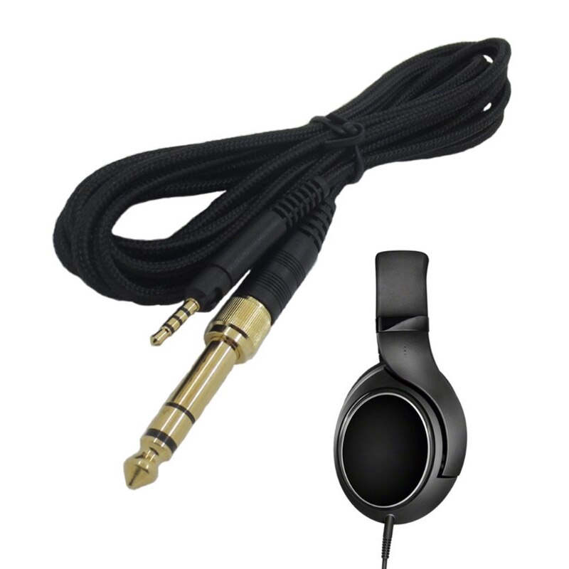 3.5mm to 2.5mm kuulokekaapeli sennheiser - hd598 hd599 hd569 hd579 hd518 audios johto kuulokemikrofonin linja kannettavan 6.35 muuntamista