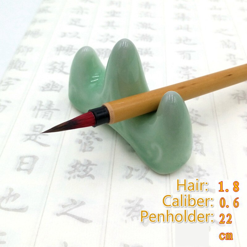 Chinese Calligraphy Brush Meticulous Painting Fine Line Brush Freehand Watercolor Painting Calligraphy Practice Pen Caligrafia