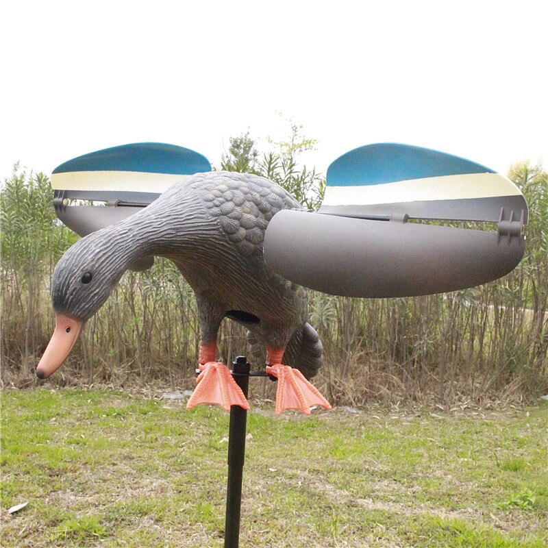 Dgxilei Eendenkooi Wind Activated Spinning Vleugel Decoy Eenden