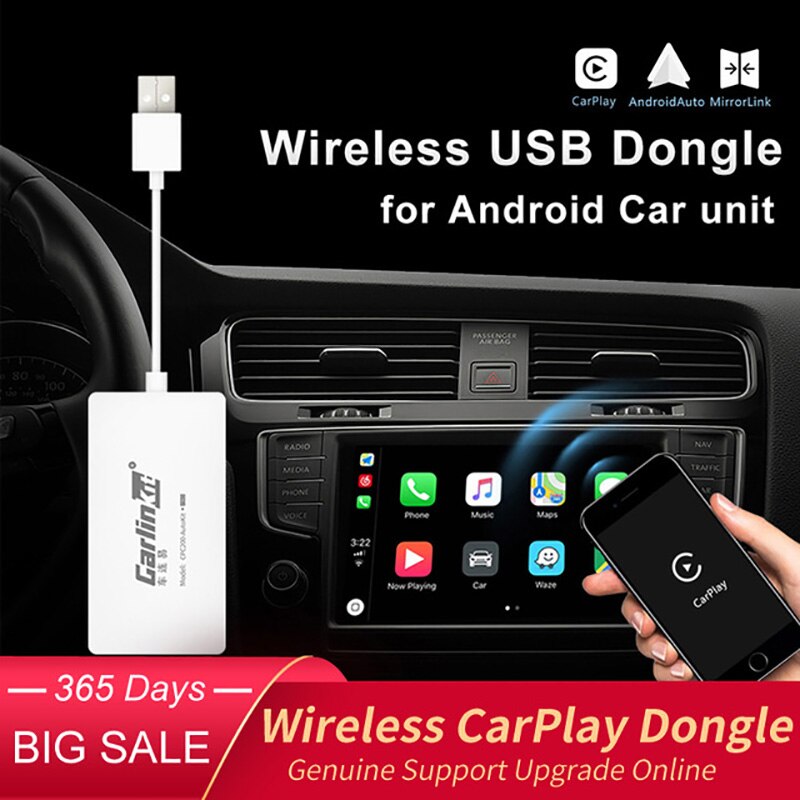 USB Smart Link Apple CarPlay Dongle for Android Navigation Player Mini USB Carplay Stick with Android Auto