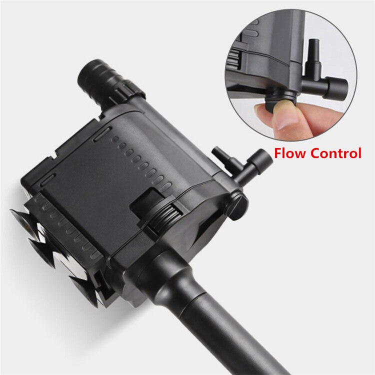 4 in 1 sunsun multi-funktion akvarie power hoved dyk vandpumpe filter akvarium dam springvand vandfaldspumpe