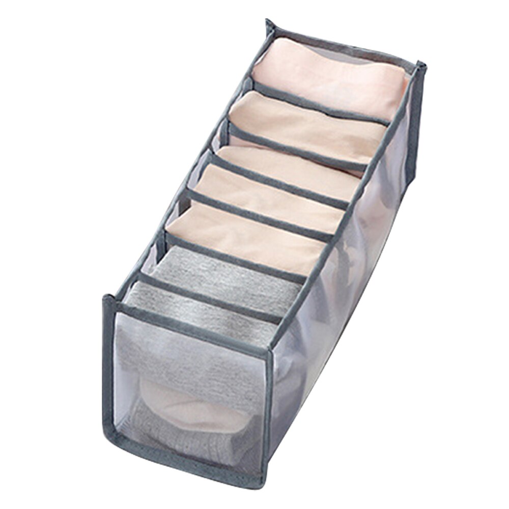 Drawer Closet Management Box Underwear Management Box Scarf Sock Storage Box Special Home Storage Boxes Organizer Closet: 1pc grey 7grids
