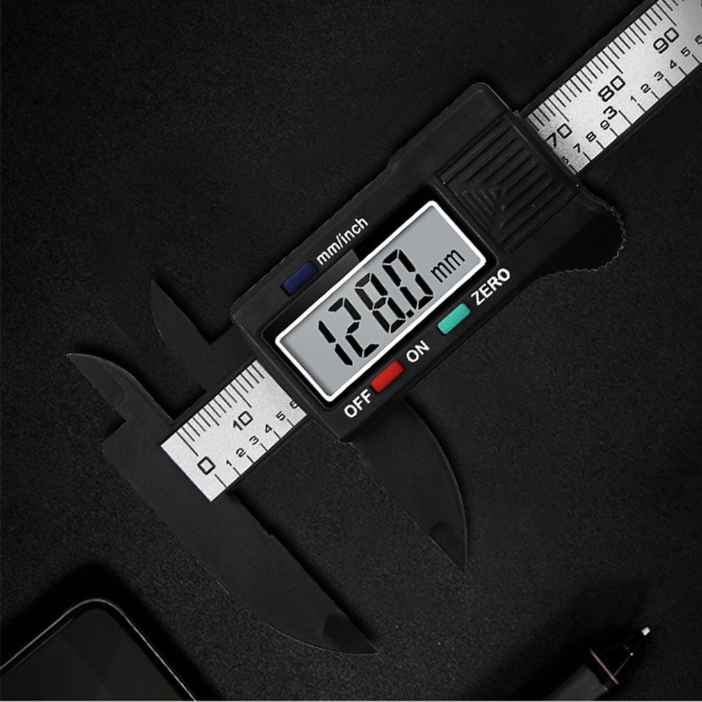 0-100mm Precision Electronic Digital LCD Vernier Caliper Tool Ruler Micrometer Measuring Tools Gauge Caliber Vernier