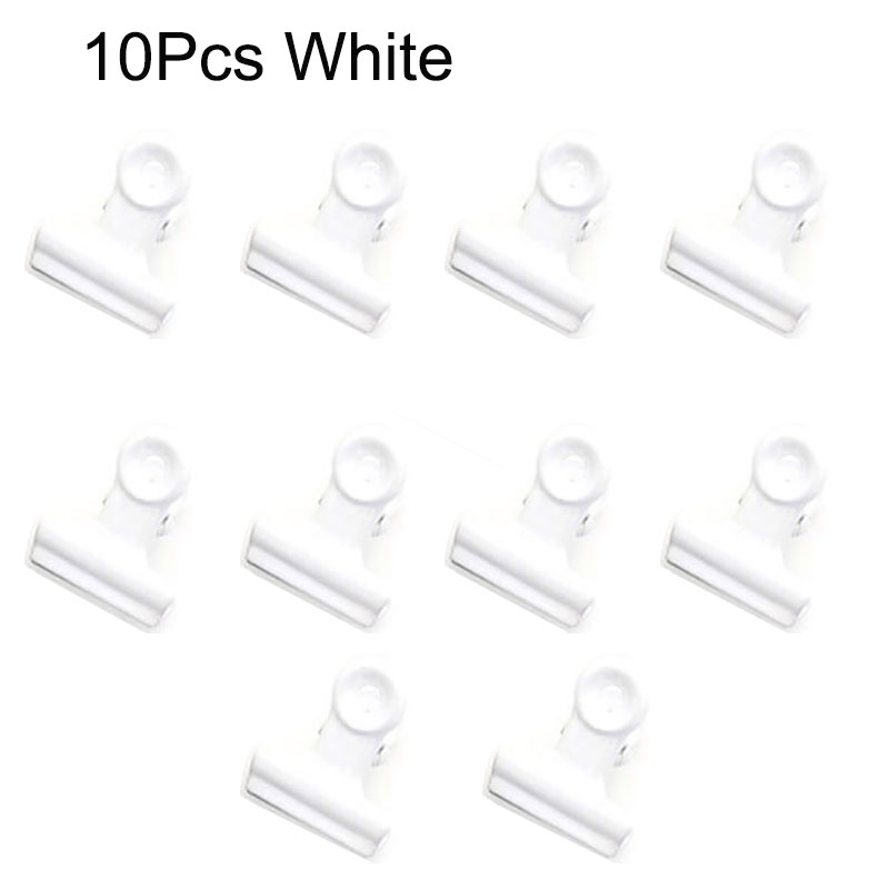 10Pcs Mini Bulldog Clips 22mm Metal Hinge Clips Stainless Steel Paper Binder Clamps For Tags Bags Shops Office Home Kitchen: Gun Metal