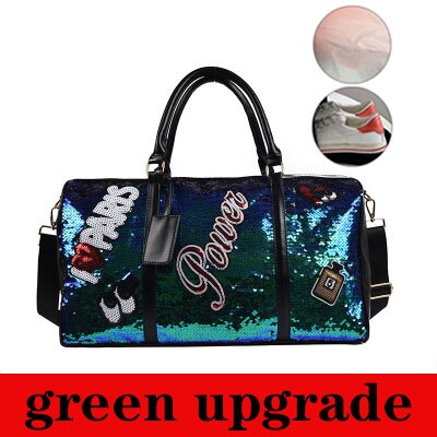 Reistas Handtas Bagage Zakken Van Duffle Grote Capaciteit Van Vrouwen Packs Van Multifunctionele Reizen Multifunctionele: upgrade Green