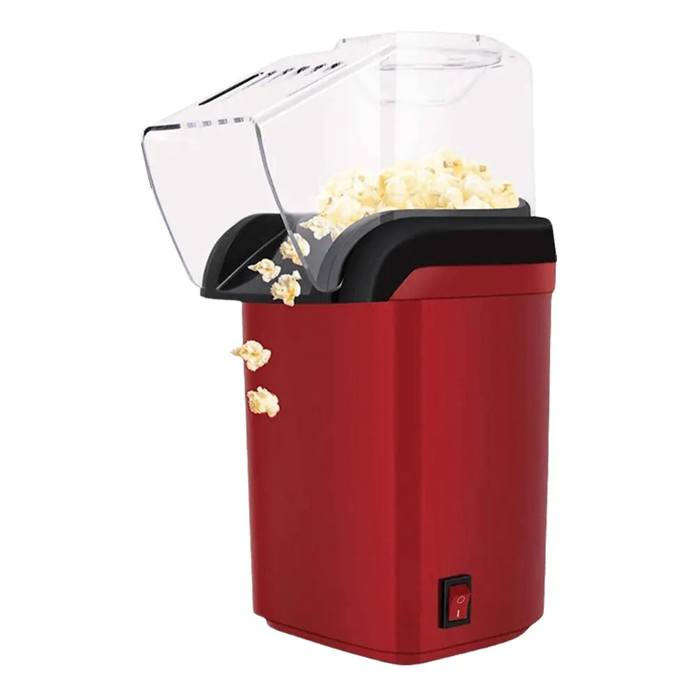 Macchina per popcorn Macchina per popcorn completamente automatica ad alta velocità Macchina per popcorn elettrica per popper ad aria per la cucina domestica: Default Title