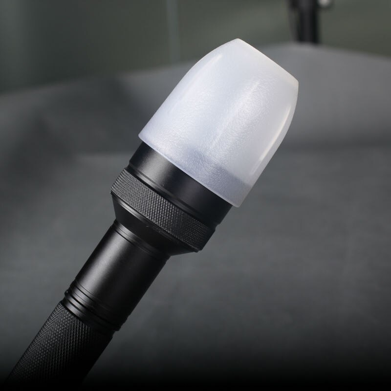 Fenix AOD-M Diffuser Tip for LED Flashlight White TK11, TK15, TK20, TK21, TK22, E50, RC10, RC15
