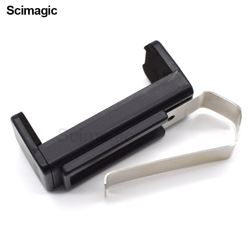 LOUZIR Sterke Zonnebril Houder Voor In De Auto - Bril Zonneklep Clip Zonneklephouder Opbergclip Kunststof Leesbril Houder Brilhouder Zwart