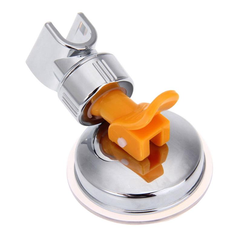 1Pc Wall Mount Verstelbare Douchekop Houder Base Krachtige Zuignap Douchekop Bevestiging Muur Beugel Badkamer Accessoires