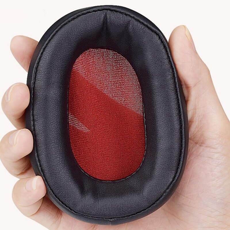 2 pieces for audio-technica ath -ws990 headphone case, pu leather ear pads