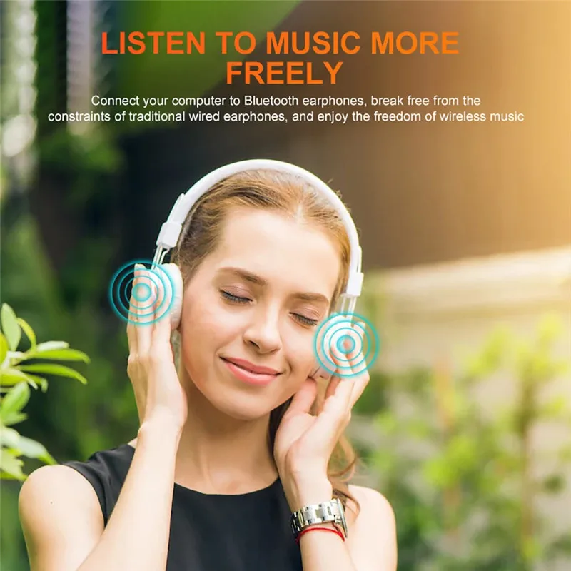 Adaptador USB Bluetooth 5,3 adaptador Dongle inalámbrico Bluetooth altavoz inalámbrico receptor de Audio transmisor USB para PC portátil