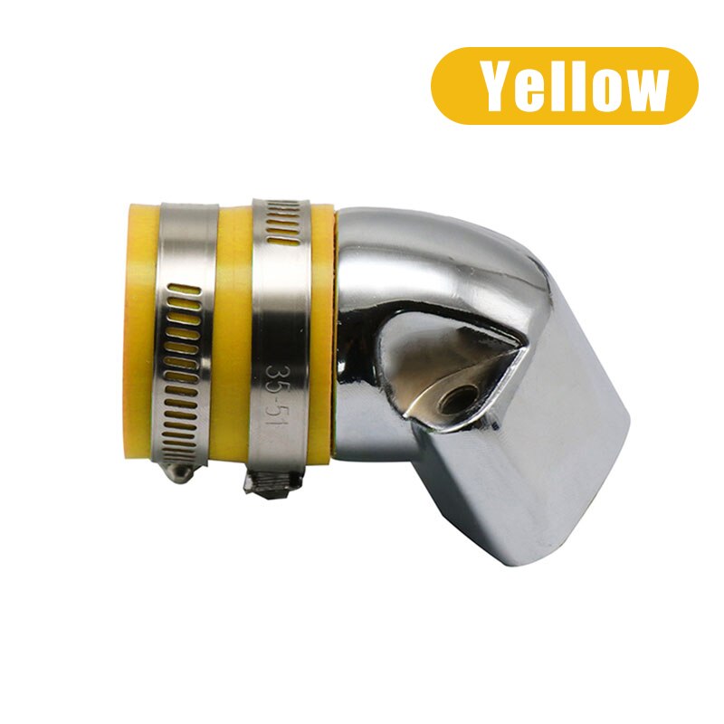 ZSDTRP 27mm gaźnika uruchomić kolektora dolotowego dla GY6 125cc 150cc 4T silnik skuter ATV Gokart: żółty