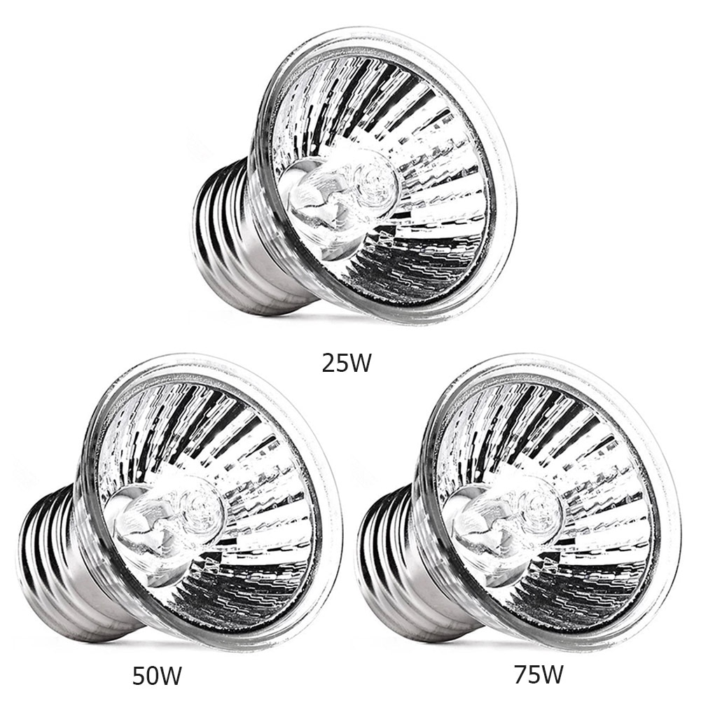 Lámpara para reptiles con luz UV para el hogar bombilla calefactora para reptiles, tortugas, anfibios, mascotas, lagarto, Tortuga, adornos para el cuidado de las tortugas