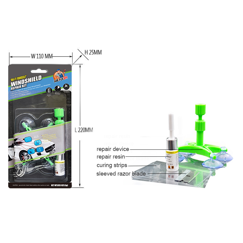 Voorruit Reparatie Kit Auto Glas Reparatie Tool Voor Chip Crack Venster Scherm Polijsten Diy Auto-Styling Auto Onderhoud Gereedschap sets