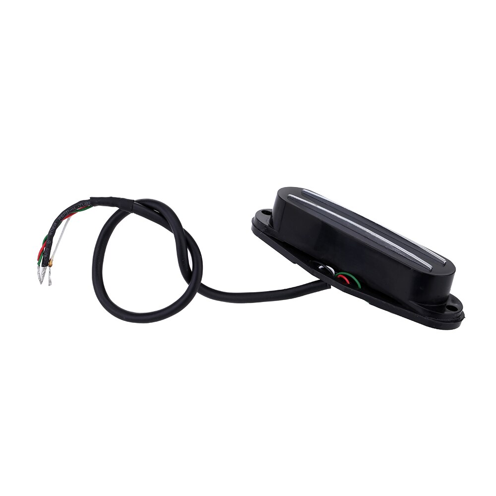 Lightweight and Dual Rail Single Coil Humbucker Pickup 4 Wire for Electric Guitar