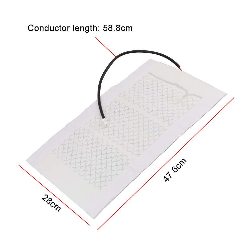 12V Universele Auto Verwarmde Stoelhoezen Pad 2Pcs Auto Styling Koolstofvezel Auto Stoelverwarming Pad Winter Warmer veilig Heater Mat
