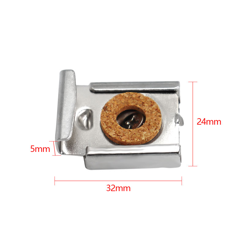4 teile/satz 32x24mm Einstellbare Spiegel Clip Halterung Federbelastete Spiegel Hängen Clip Zauberstab Halterung