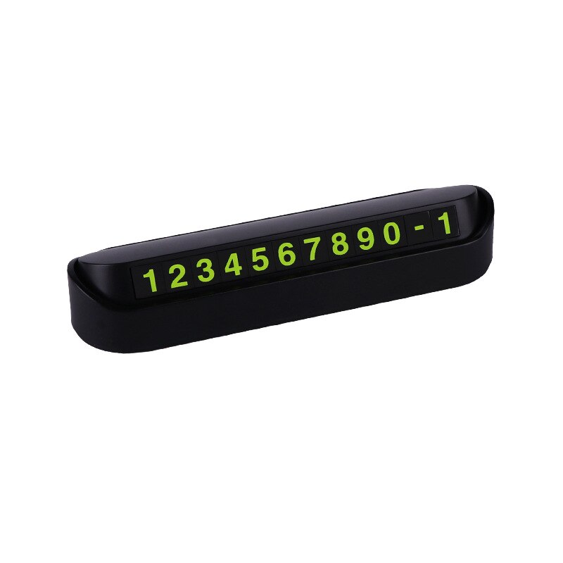 Cute Cartoon Doll Car Dashboard Decoration Temporary Parking Card Personality Parking Number Sign Girl's Day: F