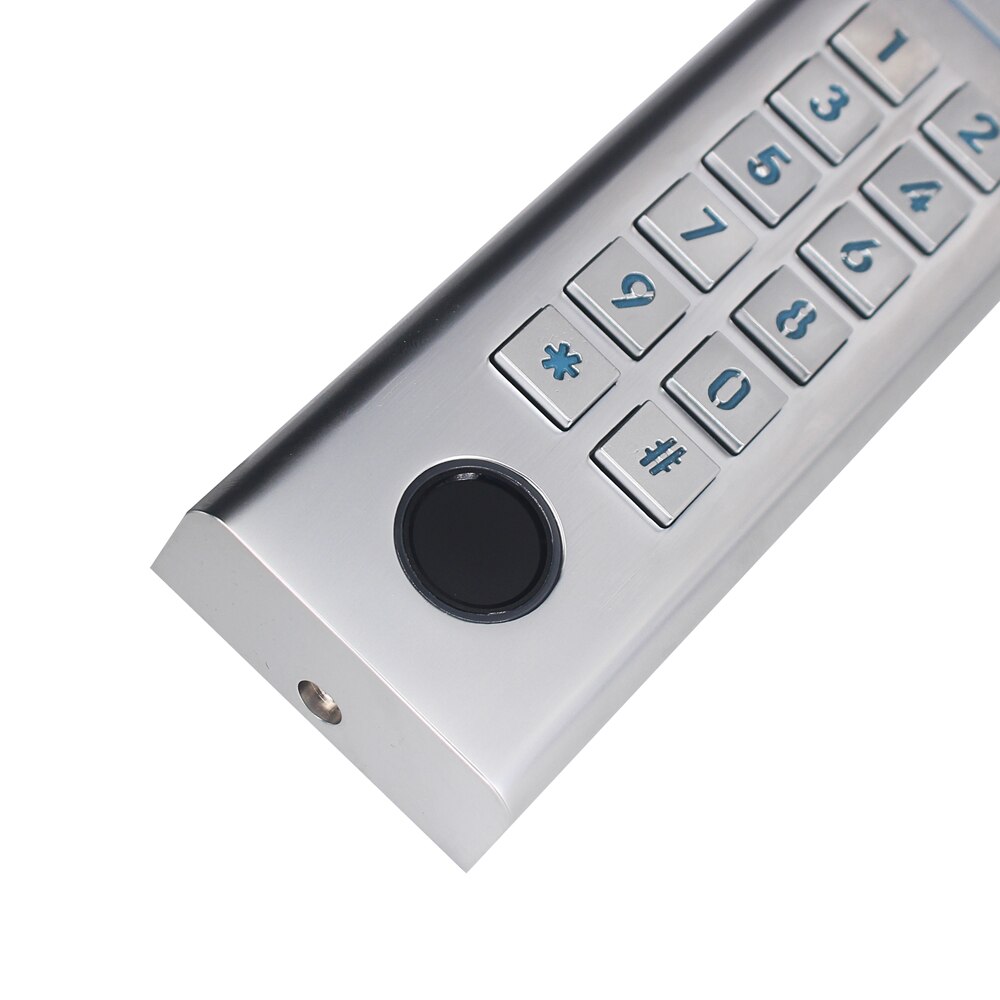 Metal IP66 waterproof Fingerprint door access control system Electronic Door Lock keyboard Standalone access controller