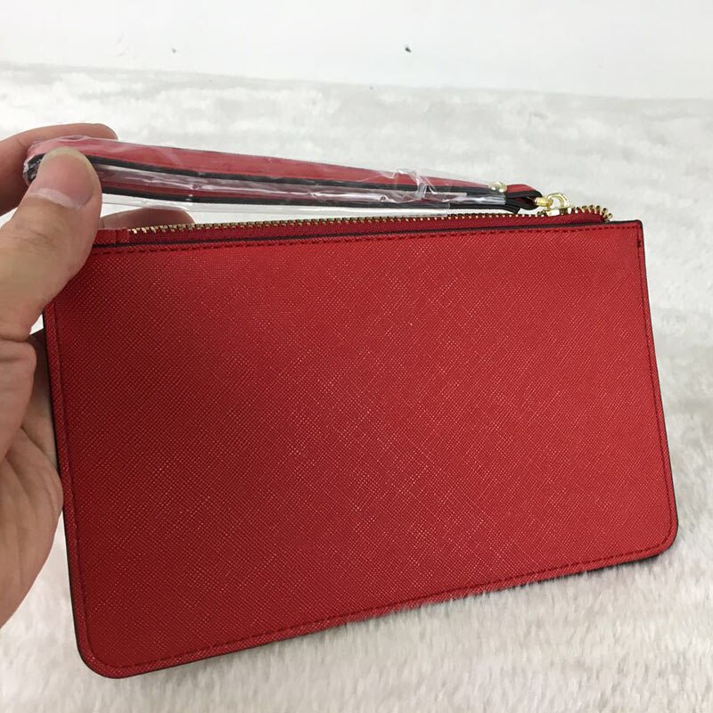 Shining men Wallet Business Card Holder bank cardholder Mini Credit Card Wallet Purse ID Card Holder Men Wallet Small Bus Card: red 2