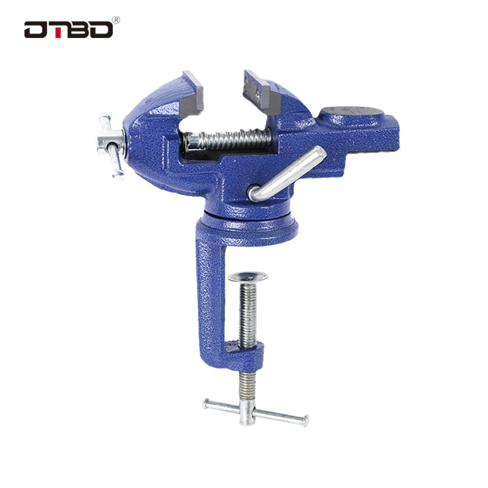 DTBD Universal Bench Vice Machine Vise Clamp Full Metal Multifunction Woodworking Tools for DIY Table Use