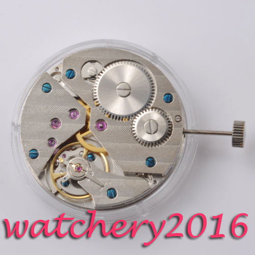 Vintage 17 Juwelen 6497 ST3600 Mechanische Hand Winding Horloge Beweging