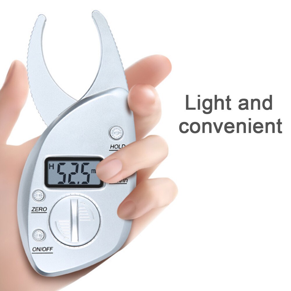 Body Fat Caliper Tester Scales Fitness Monitors Analyzer Digital Skinfold Slimming Measuring instruments Electronic Fat Measure