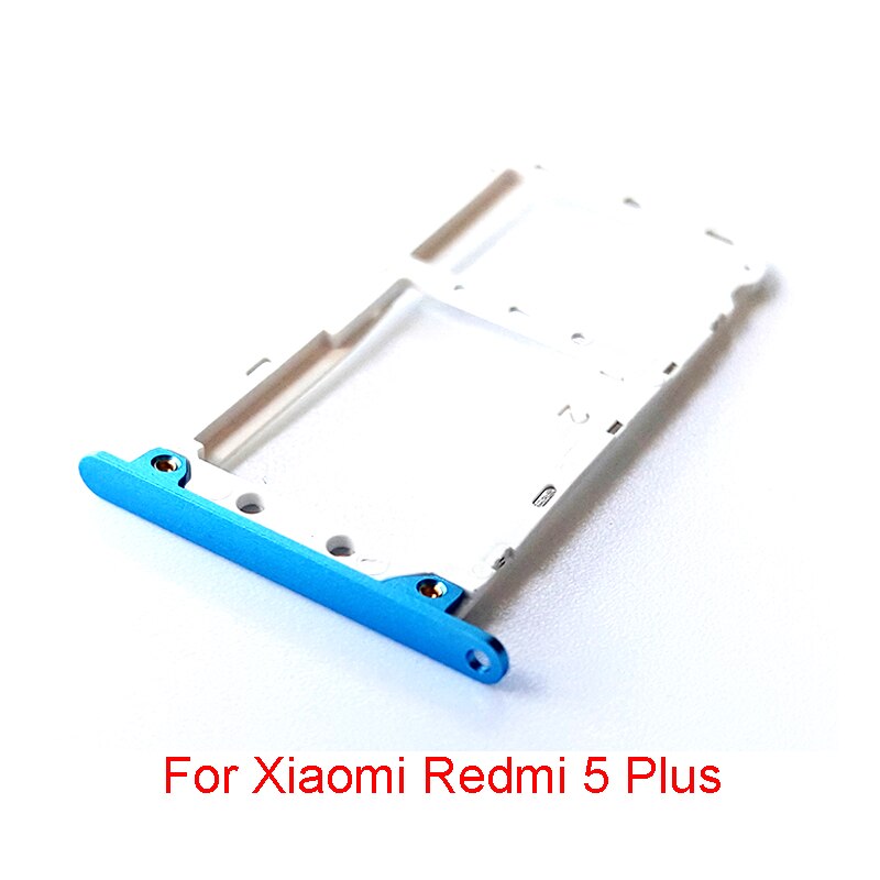 Nieuw Voor Xiaomi Redmi 5 Plus SIM Card Slot Lade Houder Adapter Vervangende Onderdelen