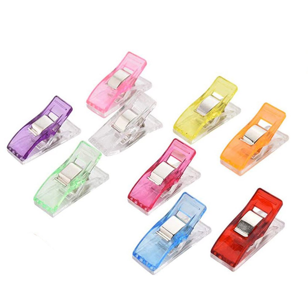 10/50Pcs DIY Sewing Clips Patchwork Accessories Fabric Clamps For Quilting Craft Sewing Needlework Plastic Clips Sewing Supplies