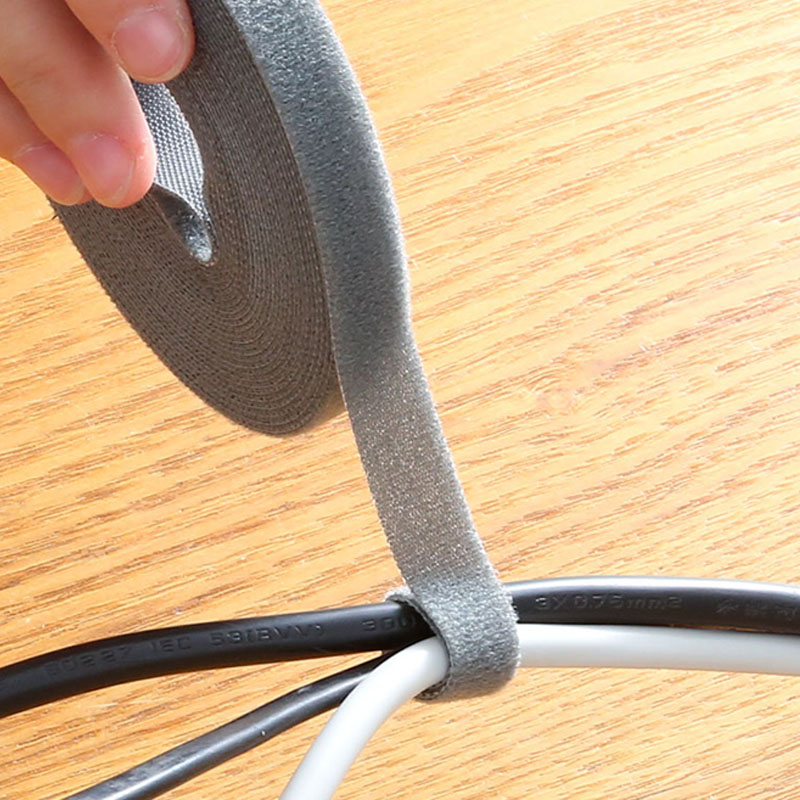Hook and Loop Fastener Cable Organizer Cable Ties Wire Winder Keeper USB Cables Management Protector Earphone Mouse Cord Ties