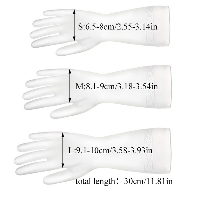 Guantes de cocina para lavar platos, manoplas de goma para lavar la ropa, guantes de limpieza para platos