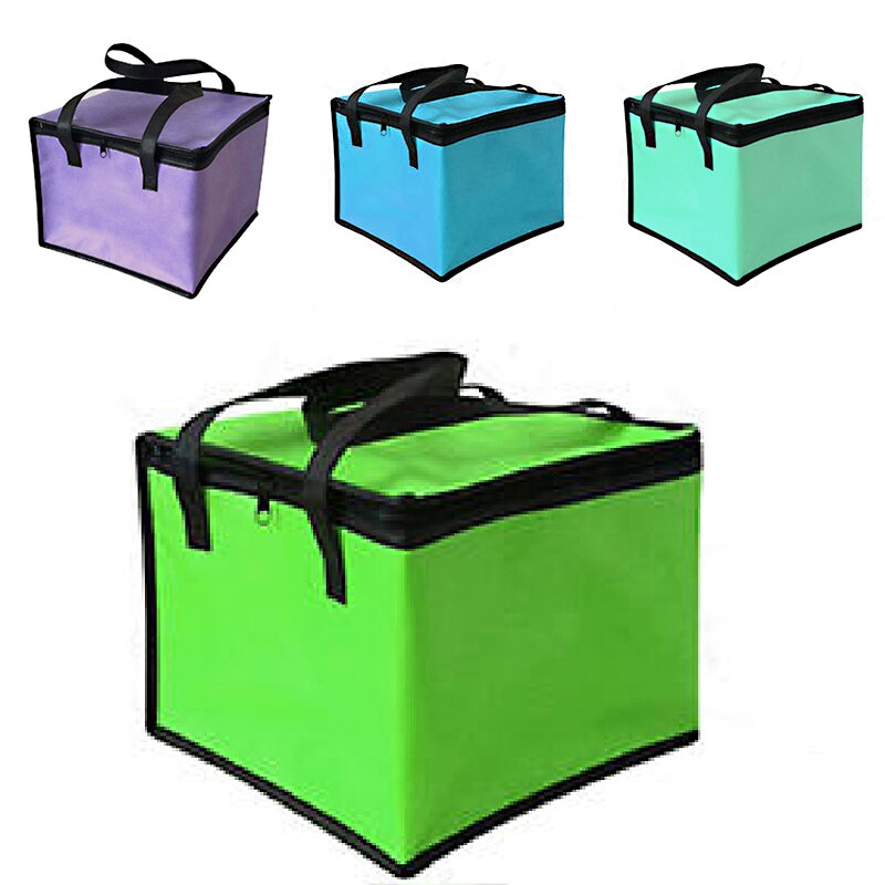 Bolsa de refrigerador térmico aislado, bolsas de hielo para pícnic, bolsas térmicas para comida, porta bebidas, bolsa aislante de lata, bolsa de de alimentos