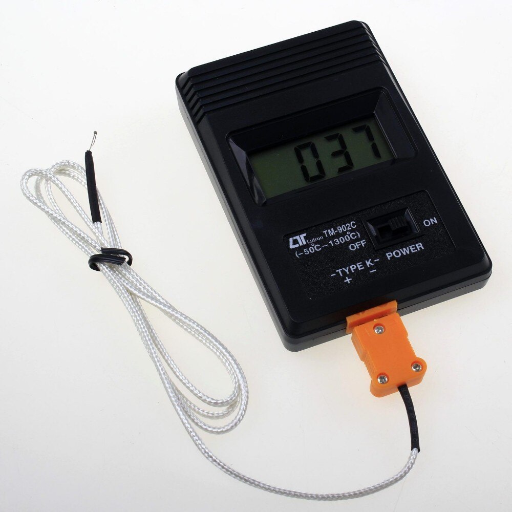 TM-902C K Type Black Digital LCD Thermometer Tempe... – Grandado