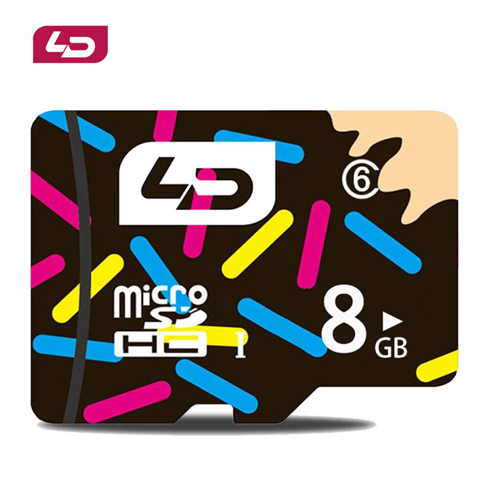 10 unids/lote Original LD tarjeta Micro SD de 128GB 64GB 32GB 16GB 8GB tarjeta de memoria Micro SD TF Tarjeta de tarjeta Micro tarjeta de memoria Flash para Tablet/teléfono inteligente