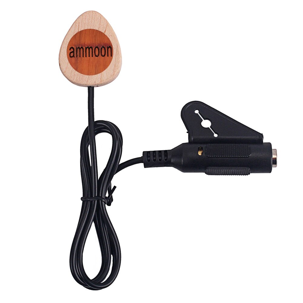 ammoon Heart-shaped Guitar Pickup Spruce Wood Piez... – Grandado