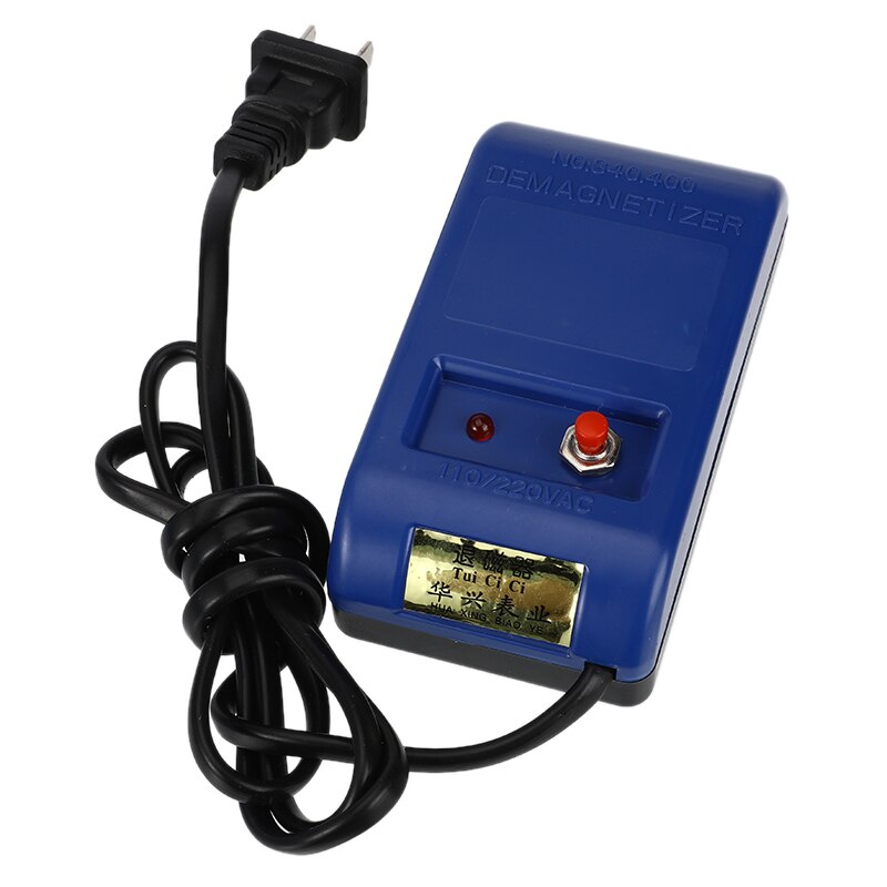 Horloge reparatie gereedschap eu us stekker elektrische horloge demagnetiseerder mechanische kwarts demagnetiseer tool voor horlogemaker: Ons stekker