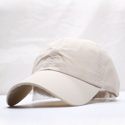 Solid Zomer Baseball Cap Mannen Snapback Vrouwen Sneldrogend Mesh Cap Ademend Zonnehoed Bone Masculino Trucker Cap: khaki