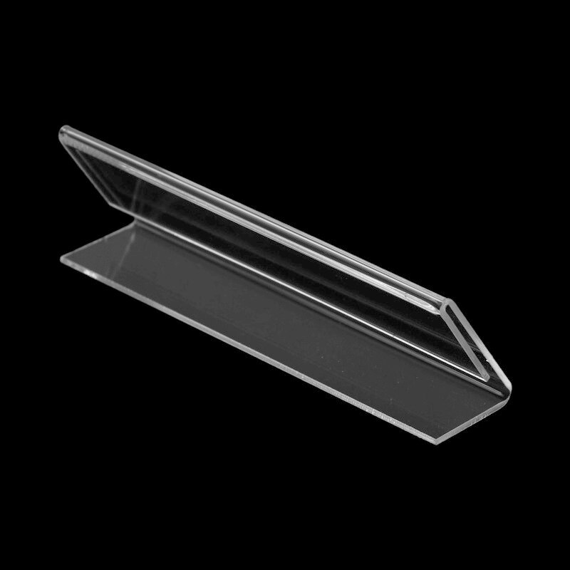 Table Card Price Tag display Desk Sign Label Frame Display Holder Name Card Display L Stand Centre Price Talker