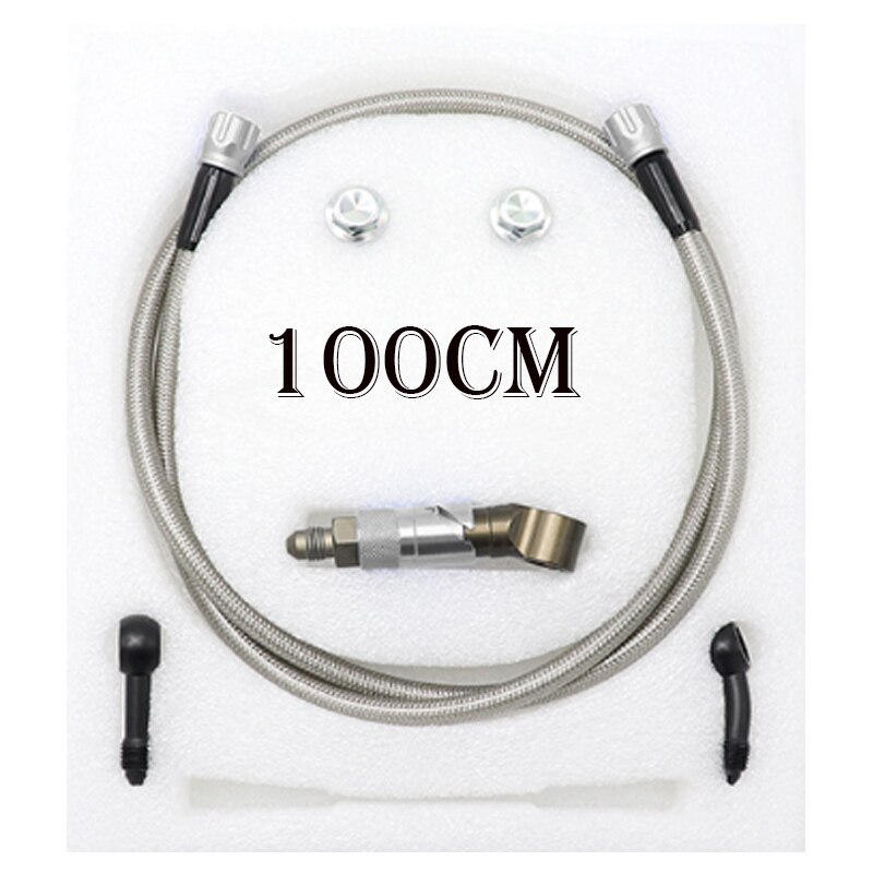 CNC Aluminum AN3 Quick Release Brake Line Connect Quick Detach Brake Tube Adapter Kit Brake Hose Kit: 12