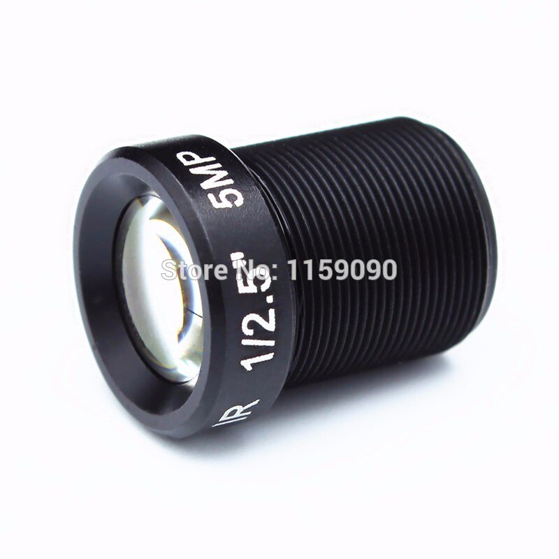 100X10 X 1/2 5 "IR HD placa 12mm 5mp ángulo de la lente CCTV M12 para cámara de seguridad