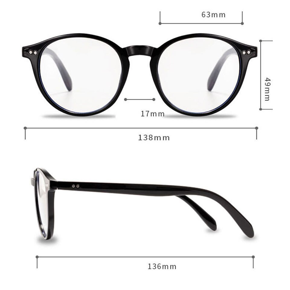 Vrouwen Bril Frame Mode Computer Brillen Frame Anti-Blauw Licht Transparant Clear Roze Plastic Frame