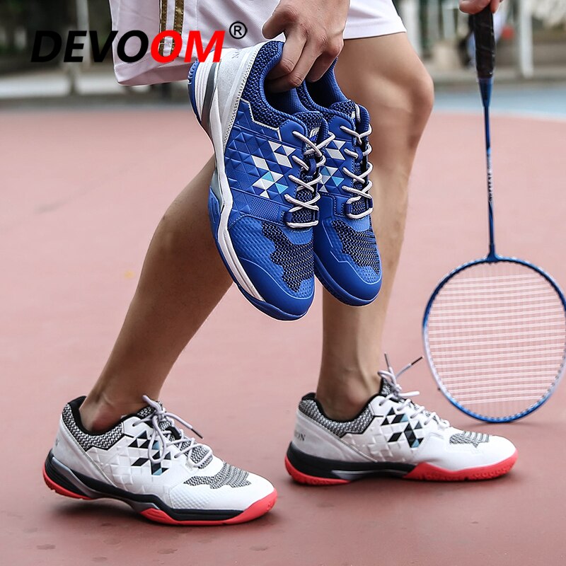 Badminton Shoes Men Women Volleyball Shoes Unisex Light Sports Breathable Shoe Women Sneakers Wear-resistant Tenis Mujer 45