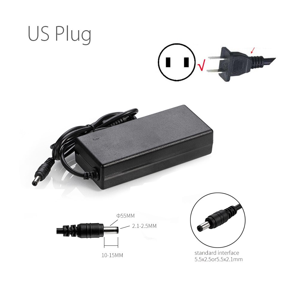 TPA3116 Class D bluetooth 5.0 HIFI 2x50W Stereo Amplifier Support USB TF Card RCA AUX USB Stick: 19V US power adapter