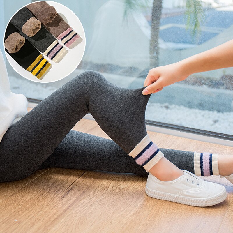 Winter Meisjes Leggings Kinderen Broek Kasjmier Warme Strakke Kleuraanpassing Mode Sport Broek Voor Kinderen Meisjes