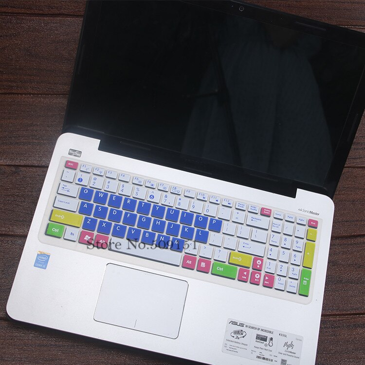17 inch Laptop keyboard Cover Protector For Asus ROG Strix GL702VS GL702vm Gl702vi gl702zc GL702VT GL702 GL502VS 17.3&quot;: Candyblue