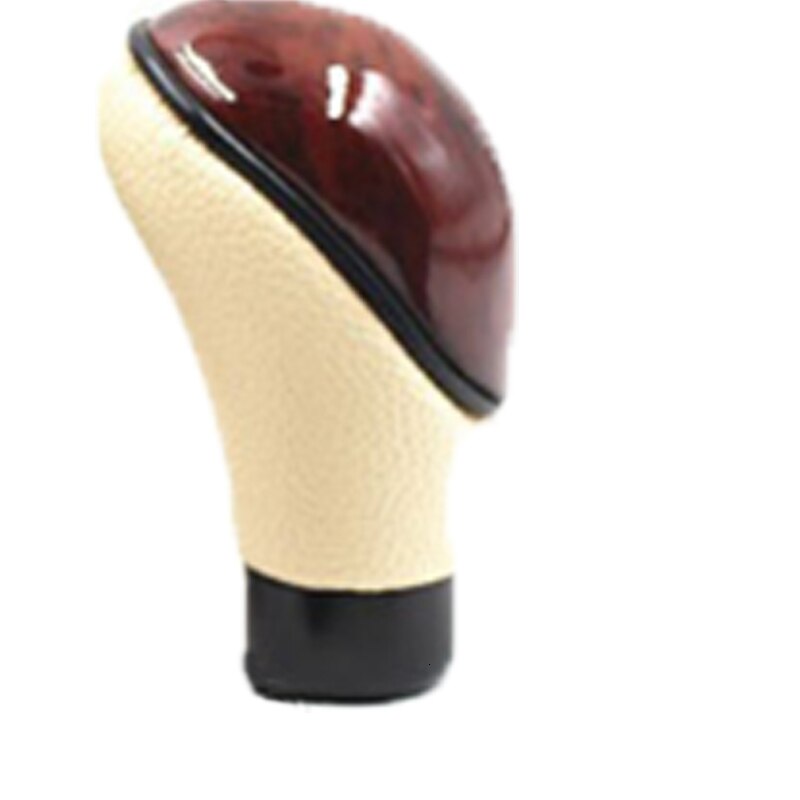 Auto schakelpook pookknop universele handgeschakelde versnellingsbak auto modificatie accessoires auto handgeschakelde versnellingsbak hendel afdekking hendel: 1 stuk beige