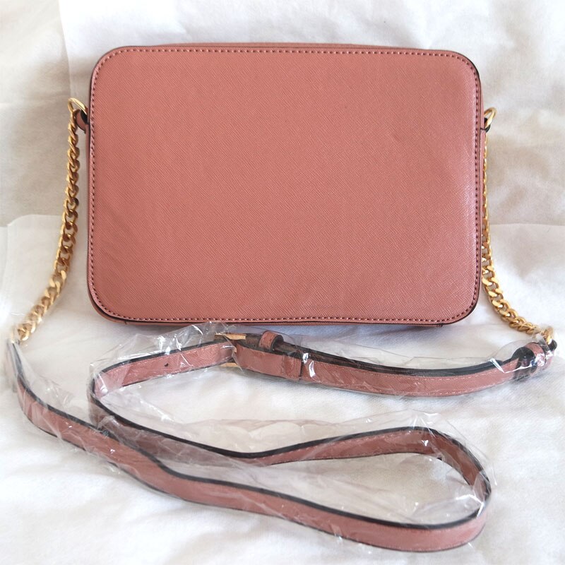 women messenger bags small flap shoulder bag female chains handbag purse pu leather crossbody bag for ladies: Dark pink